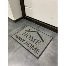 Брудозахисний килим, килимок для передпокою "Home", 100*120 см 