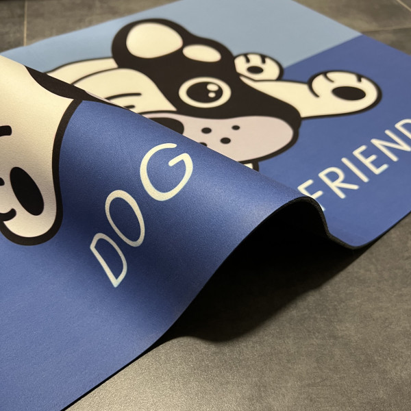 Діатомітовий килимок для ванної кімнати Dog our friend, 50х80 см