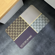 Діатомітовий килимок для ванної кімнати антиковзкий Luxure Home, 40х60см