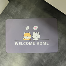 Килимок для ванної кімнати антиковзкий із диатоміту Welcome Home