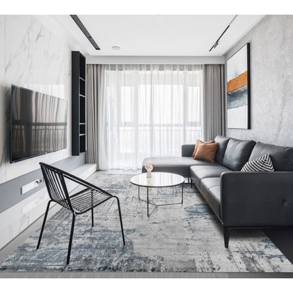 Ворсовий килим в стилі Лофт для спальні, вітальні, зали, 160х230 см