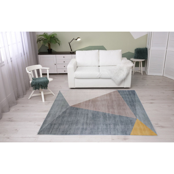 Килим ворсовий на підлогу в спальню, зал і вітальню Контраст 200х300 см